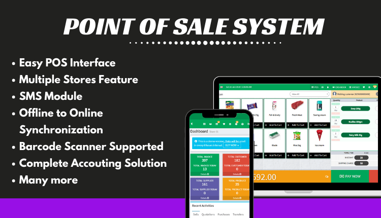 Point of Sale with Stock Management System