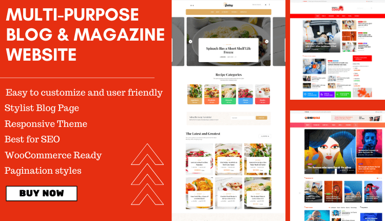 Multi-purpose Blog & Magazine website